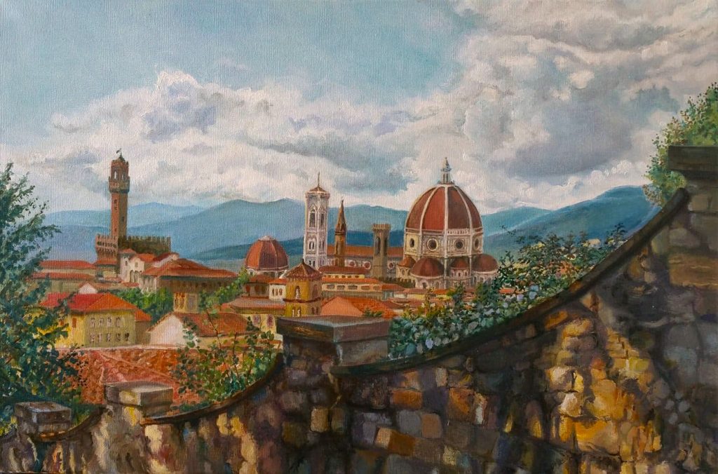 View of Florence Brunelleschi Santa Maria del Fiore